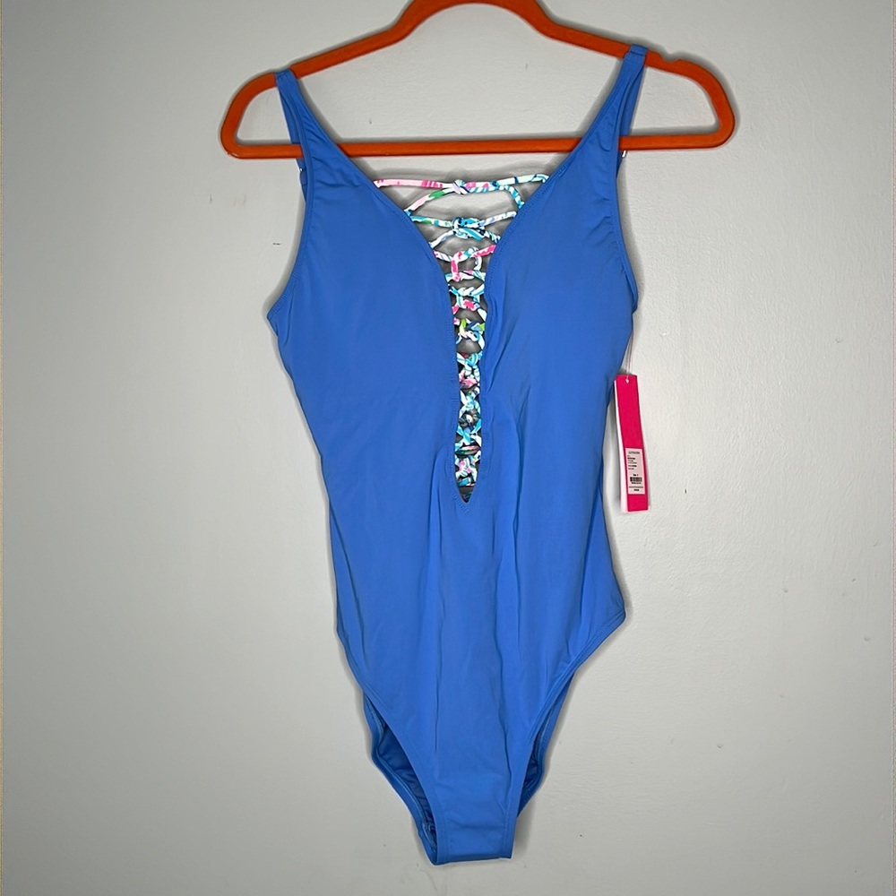 NWT Lilly Pulitzer Isle Lattice swimsuit